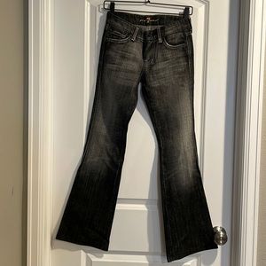 7 Black Wash Jeans